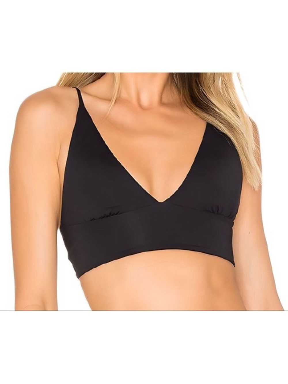L Space Deep V Neck Bikini Top